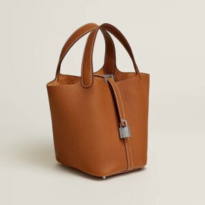 Hermes Picotin Lock 18 Bag Fauve For Women 7.1in/18cm