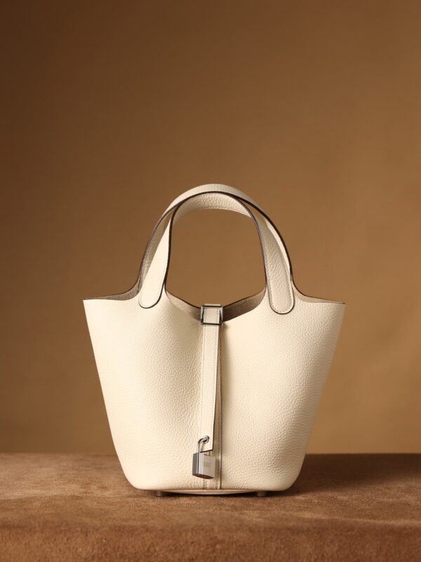 Hermes Picotin Lock 18 Cream Bag For Women, Women’s Handbags 7.1in/18cm - Image 8
