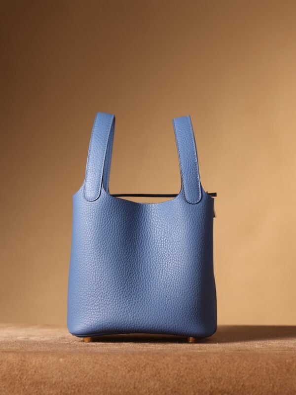 Hermes Picotin Lock 18 Blue Bag For Women, Women’s Handbags 7.1in/18cm - Image 6